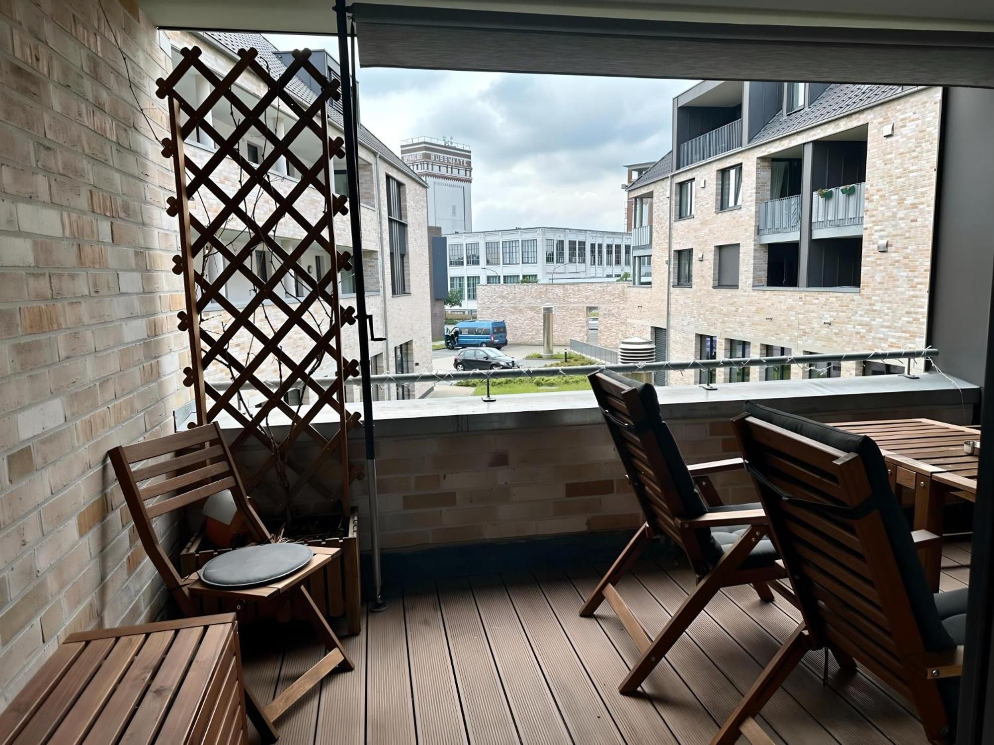 Fewo Am Citybogen - Mit Aufzug Und Loggia Nordhorn Dış mekan fotoğraf